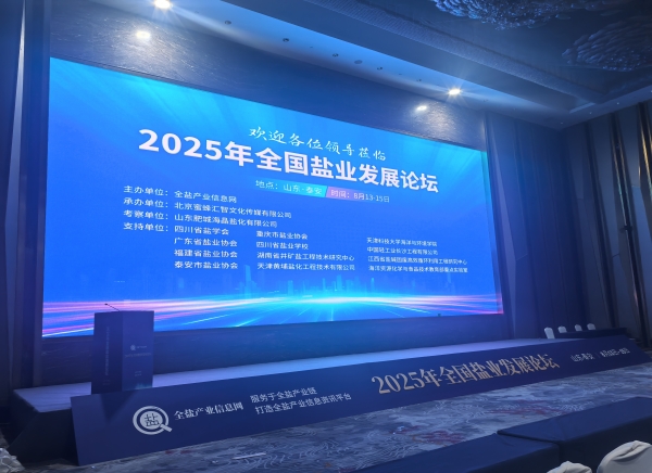 活动篇丨2025年全国盐业发展论坛